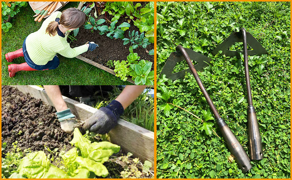 tutorial para usar azadas para jardín